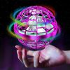 LED Flying Orb: Galactic Spinner Boomerang with Dynamic Light Effects (Pink)