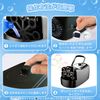 Bubbles Electric Bubble Machine, Automatic Bubble Machine, Bubble Machine, USB or External Battery Powered, Suitable for Outdoor Activities, Picnics, Parties, Weddings, etc. (Black)