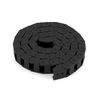 QWORK® Cable Drag Chain, Black Cable Wire Carrier Drag Chain Plastic CNC Machine Tool 10mm x 20mm