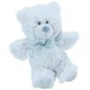 Super Soft Teddy Rattle In Blue Approx 7"