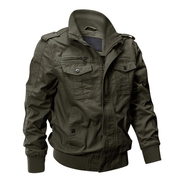 EKLENTSON Military Jackets For Men Bomber Jacket Men Jacket Army Men Army Green Jacket Fall Jackets Men