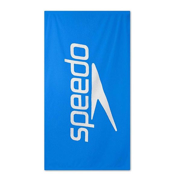 Speedo Logo towel - Bondi Blue/White