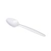 Karat PP Plastic Medium-Heavy Weight White Tea Spoons Bulk Box -1,000 ct, U2013W