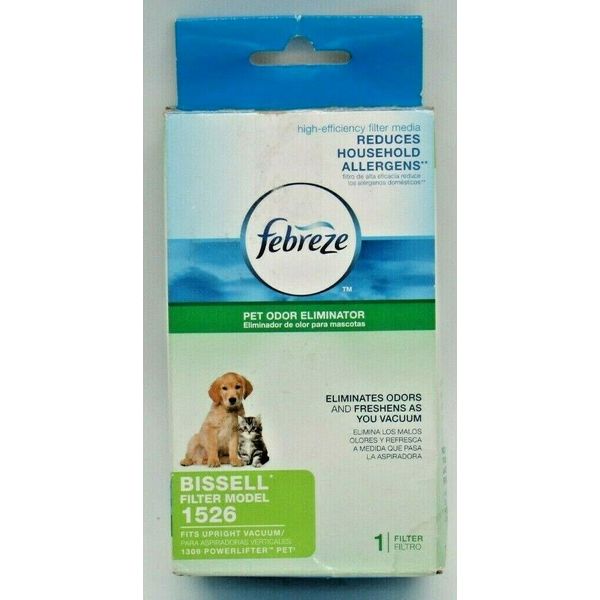 Febreze Pet Odor Eliminator Bissell Vacuum Filter Model 1526 New With Box Damage