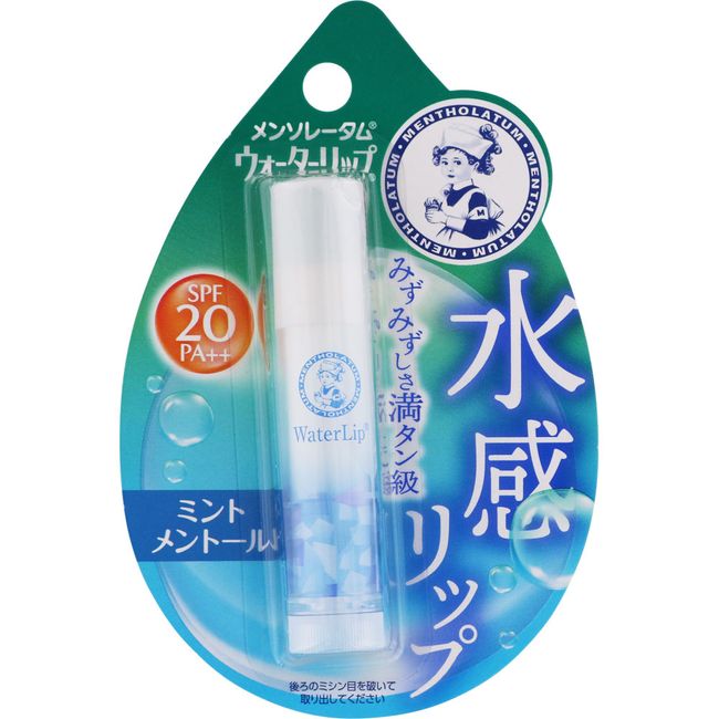 Rohto Pharmaceutical Mentholatum Water Lip (Mint Menthol) 4.5g