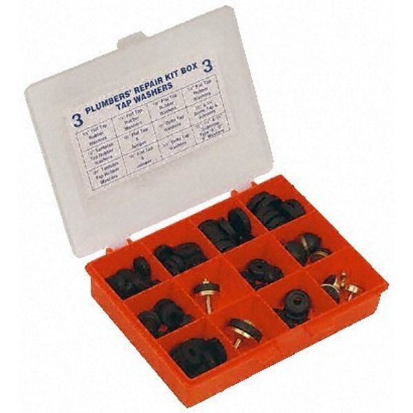 Plumbers Tap Repair Washer Box by Holdtite