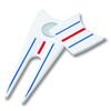 Callaway Men's Callaway Golf Triple Track Divot Tool, White/Blue/Red, One Size EU