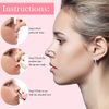 7 Pieces Nose Up Lifting Shaper Clips Set Nose Bridge Slimming Tool Silicone Nose Lifter Beauty Clip Tools for Wide Nose, Low Nose, Curved Nose, Big Nose