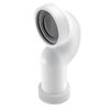 McAlpine WC-EXTA Straight Extension Piece 4"/110mm, White