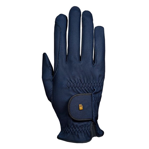 Roeckl Sports equestrian gloves ROECK-GRIP, summer riding glove, navy blue 6.5