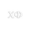 Mallory Holle Officially Licensed Chi Phi 6" x 3" Window Decal - White