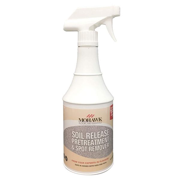 New Mohawk Floorcare Essentials Soil Release Pretreatment and Spot Remover Spray Bottle 24 oz