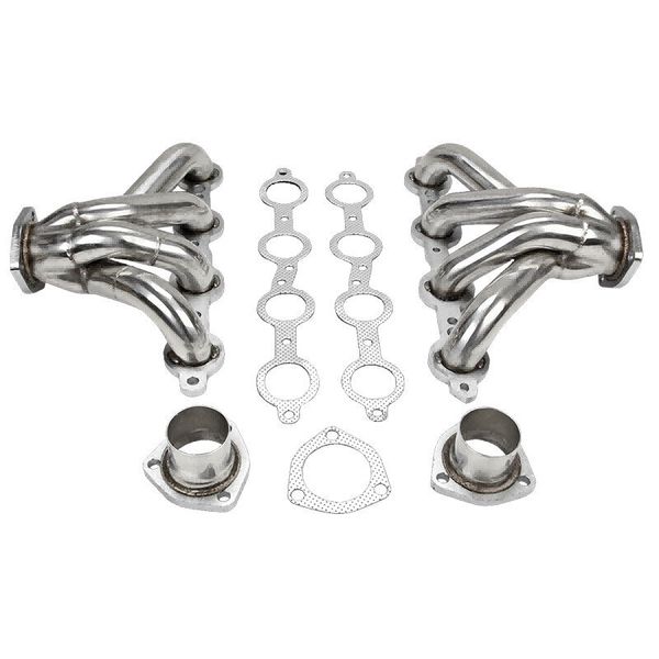 Small Block Hugger Headers for LS Conversion Swap Camaro Chevelle Nova Firebird