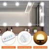 Make Up Mirror Lights 10 LED Kit Bulbs Vanity Light Dimmable Lamp Hollywood USA
