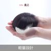 (I Genki) 100% Human Hair Partial Wig, Partial Wig, Fully Hand-Planted, Human Hair Wig, Medical Wig, Increased Hair, Conceals Gray Hair, Increases Volume, Point Wig, Parietal Partial Hair, BHA48 (Base Size Approx. 4cm x 8cm, BL Natural Black)