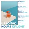 17x24" LED Poster Frame Backlit Frame Wall-Mounted Light Box Sign for Bar Coffee