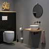 Tiger Sem Spare toilet roll holder Black/Oak