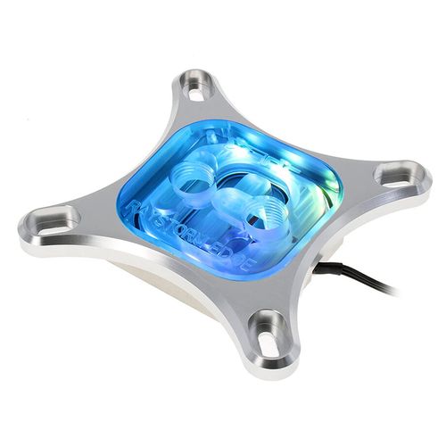 XSPC RayStorm Edge CPU Water Block, Intel, Addessable RGB, Silver