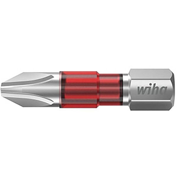 Wiha 7011TY TY-Bit PH2 x 29 mm, Red, one Size