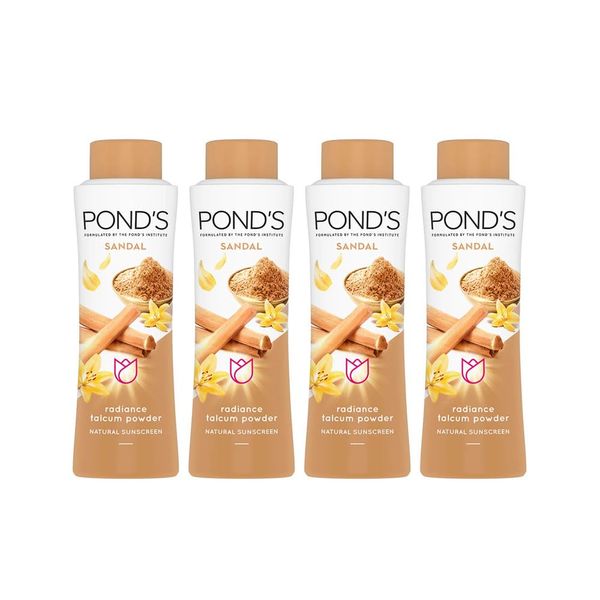 Pack of 4 - Pond's Sandal Talcum Powder -15g