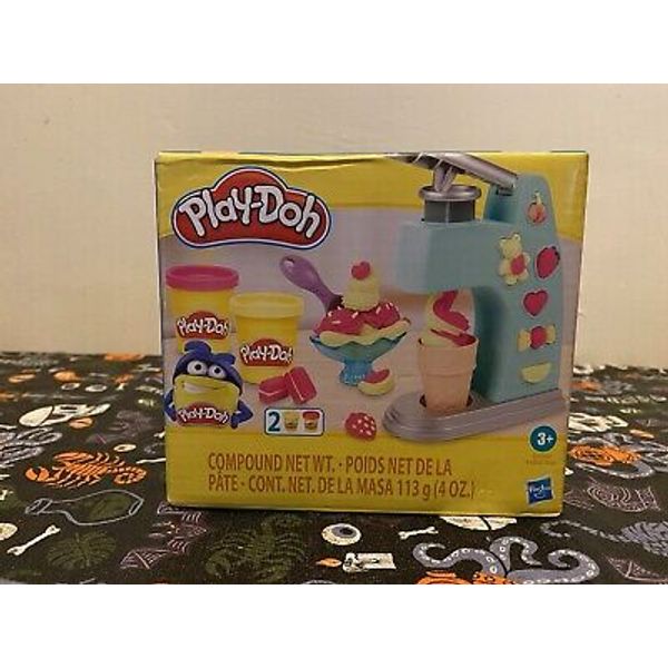 Play-Doh Mini Ice Cream Play Set 7 Piece Set Hasbro NEW