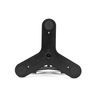 WeatherTech TabletHolder with Black Billet Knobs - Tablet Holder for Desktop, Tabletop or Kitchen Counter Top Non Slip Multi Surface Holder