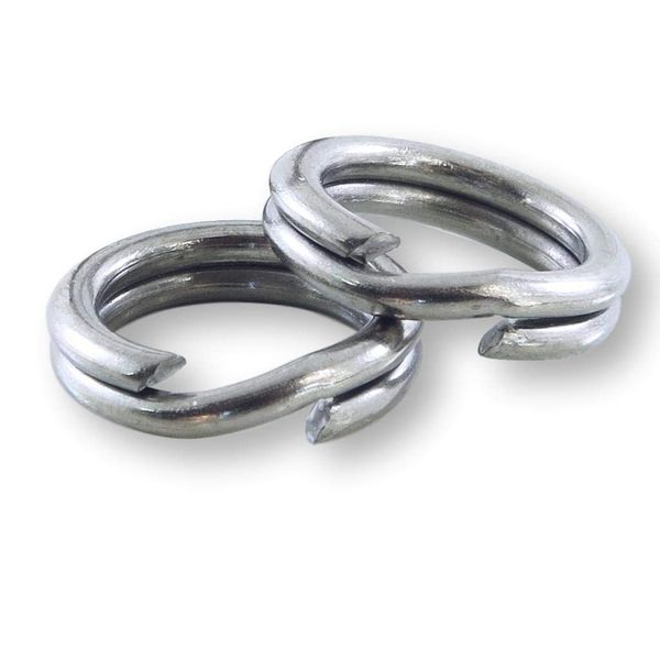 Premium Stainless Steel Split Rings Made in USA (#1 Standard)