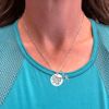 Infinity Collection Gymnastics Charm Necklace, Gymnastics Jewelry - Gymnast She Believed She Could So She Did Necklace - Gift For Gymnast