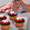 Wilton White Icing Pouch with Decorating Tips, Multipack of 3