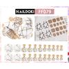 NAILDOKI 6 Types, No Damage Toenail Sticker, Nail Wrap, Nail Accessories, Real Nail Gel Stickers, Women's, Cute, Popular, Stylish, Advanced