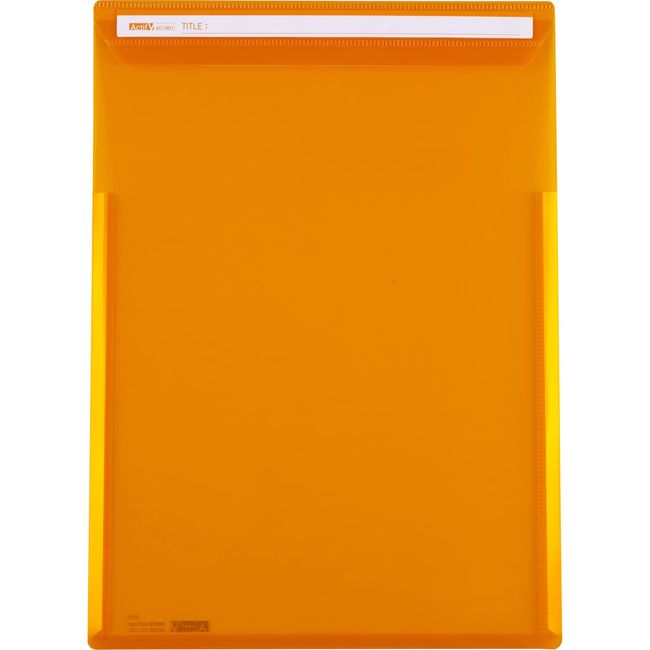 Shinseki Say akutexihu V Flip File A4 vertical orange Act – 5911 – 51