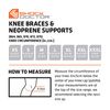 Shock Doctor Knee Compression Sleeve (Black, Small)