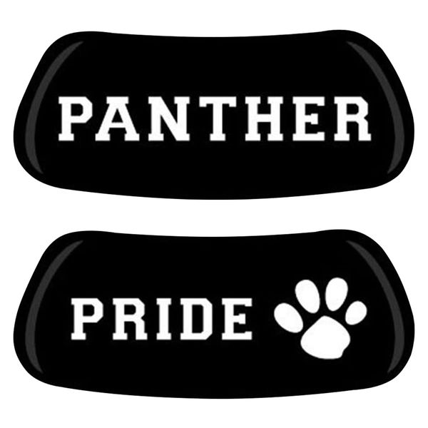 Anderson's Panther Pride and Paw EyeBlacks, 12 Pairs per Package, School Spirit, Spirit Gear, Sports Fan Gear, Football Cheerleader Accessories, Homecoming