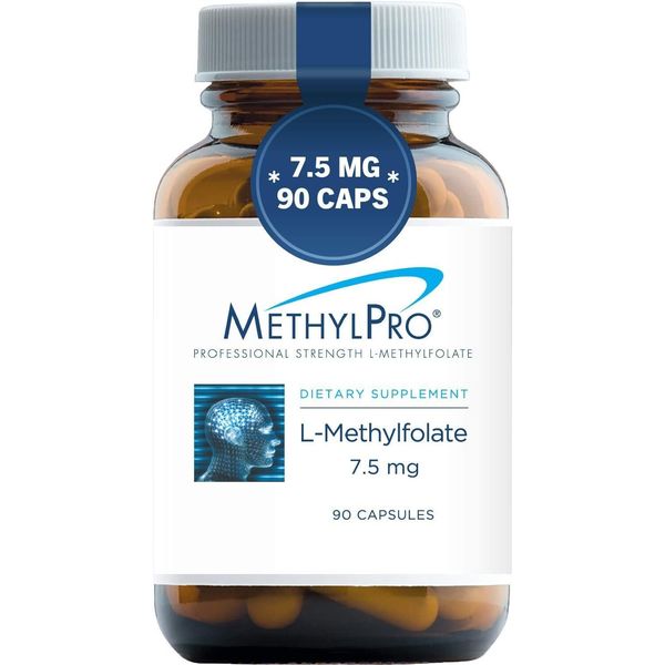 7.5mg L-Methylfolate (90 Capsules)  (Pack of 1)