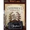 Personalised Wine Label 2 Pack "STEPHEN "