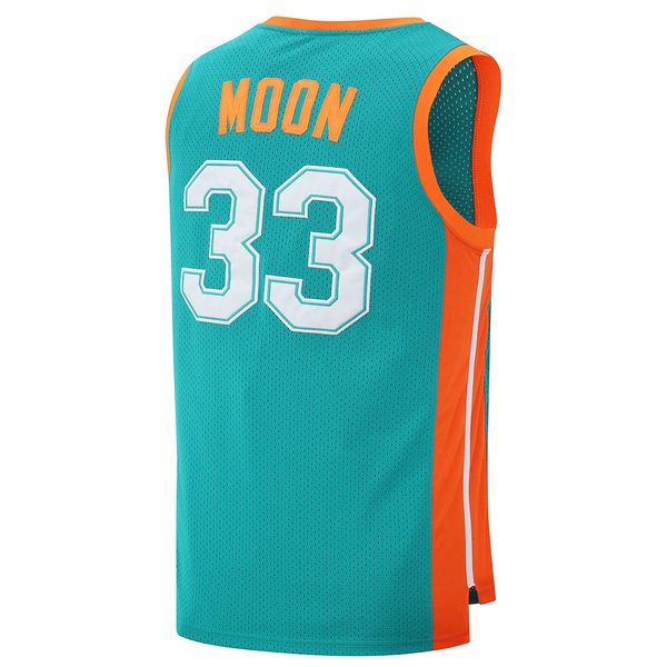 Aolapo Flint Tropics Jersey Moon 33 Basketball Jerseys for Men S-XXXL Green