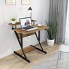 Computer Desk for Small Spaces, Z Shaped Small Computer Desk, 27.5 Inch Compact 