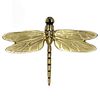Michael Healy Dragonfly Door Knocker - Brass (Standard Size)