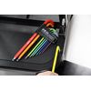 SK11 SLBW09EL-RB Rainbow Ballpoint Hex Wrench Set, 9 Piece Set