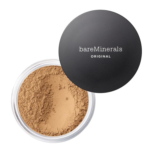 bareMinerals SPF15 PA++ Original Foundation, Golden Tan, 0.7 oz (20 mm), Dark Pink Ochre Type, 0.3 oz (8 g)