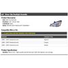 Left Driver Side Headlight Assembly - Compatible with 2003-2007 Honda Accord