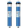 2 Pack Universal Compatible 75 GPD Reverse Osmosis Membrane NSF certificated