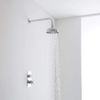 Milano Elizabeth Traditional 155mm Round Rainfall Shower Head - Chrome