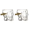 Bar Bespoke Skull Headshots Pack 2 Shot Shell Drinking Glasses