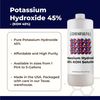 Chemfulfill Potassium Hydroxide 45% – (KOH 45%) (Quart (33.8 fl oz))