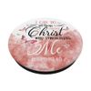 I Can Do All Things Through Christ Bible Scripture Rose PopSockets Swappable PopGrip