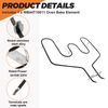 [UPGRADED] WB44T10011 Oven Bake Element by Beaquicy - Replacement for Kenmore...
