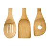 6 Piece Kitchen Utensil Cooking Set (Material: Wood, Colour: Beige)