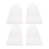 EMSea 2 Pairs Trigger Stop Assistant Buttons Compatible with PS5 Controller L2 R2 Trigger Pad Joystick Extender Triggers Buttons ABS White