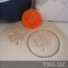 MAPLE LEAF FALL AUTUMN COOKIE STAMP EMBOSSER MADE IN USA PR5546